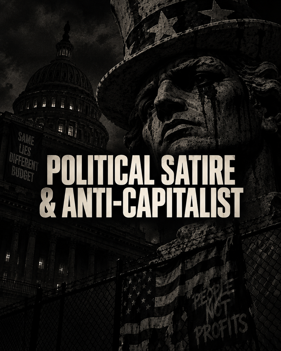 Political Satire & Anti-Capitalist collection